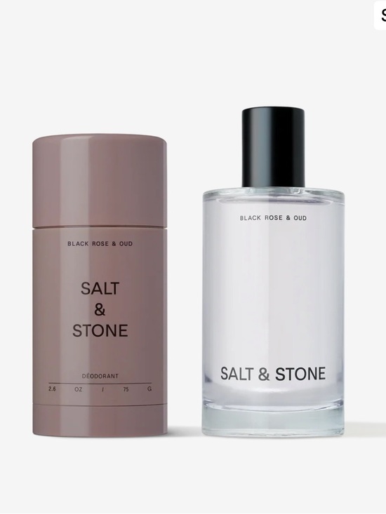 Salt & Stone Other - NEW Salt & Stone Black Rose & Oud Deodorant & Fragrance Set